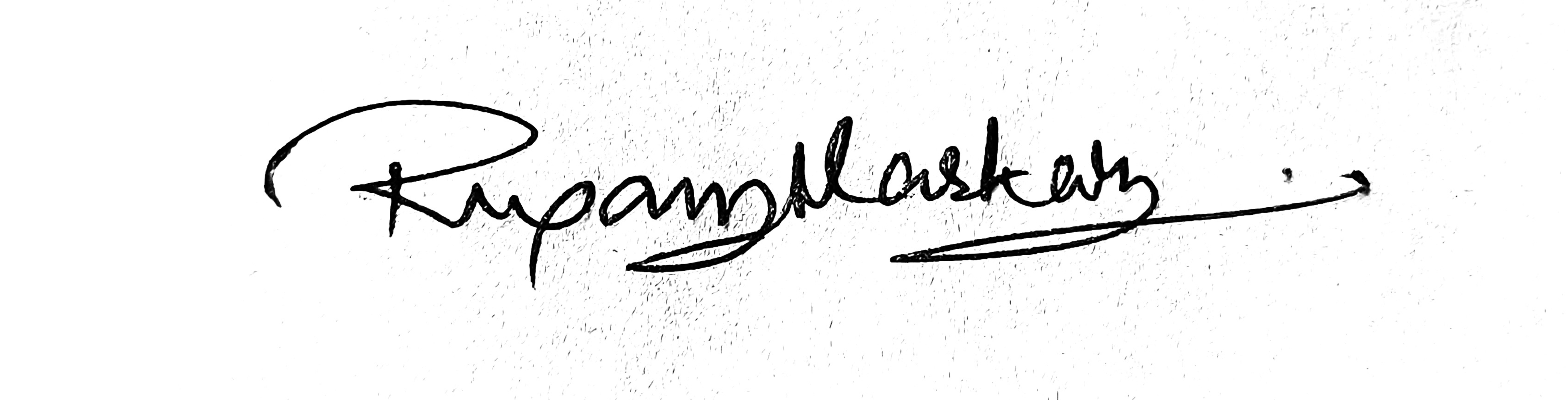 Rupam's Signature
